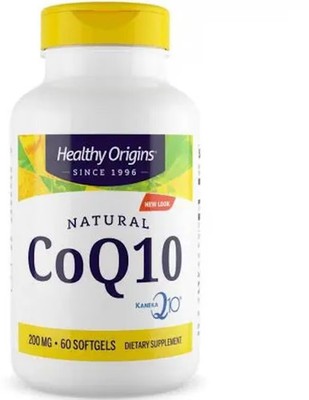 Healthy Origins CoQ10 - 200 mg, 60 Softgels