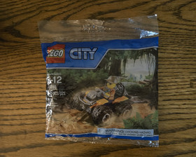 2 LEGO CITY Kits: Jungle Halftrack Mission (60159) & Jungle ATV (30355)  New