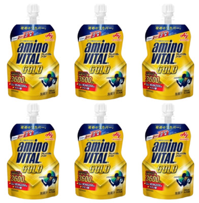 Ajinomoto Amino Vital Gold Sports Jelly Drink Apple Flavor 135g 6 set Japan
