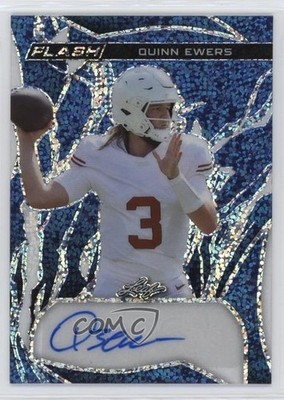 2023 Leaf Eclectic Flash Blue Metalized Sparkles 3/8 Quinn Ewers Auto qf8