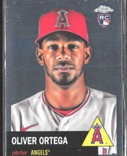 Oliver Ortega 2022 Topps Chrome Platinum Anniversary #90 Rookie