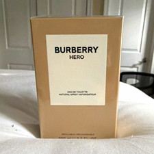 Burberry Hero Eau de Toilette Spray 3.3 fl oz Regular Size, Oakmoss Scent