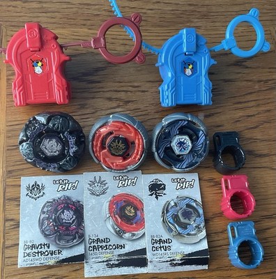 Beyblade Metal Masters 3-Pack Exclusive Gravity,Capricorn And Cetus