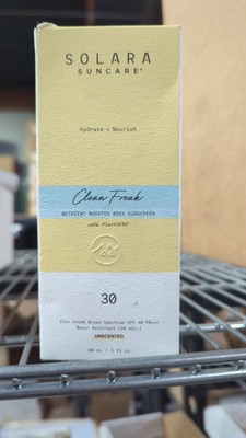 Solara Suncare Clean Freak Nutrient Boosted Body Sunscreen - SPF 30 Unscented