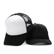 Trucker Hat Mesh Foam Baseball Cap Snapback Adjustable Solid Men Women Sport Hat