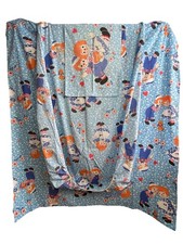 Vintage Raggedy Ann and Andy Twin Sheet Set 3 Pcs Fitted Flat Case BN6