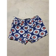 Mini Boden Blue Daisy Print Girls' Shorts 7Y