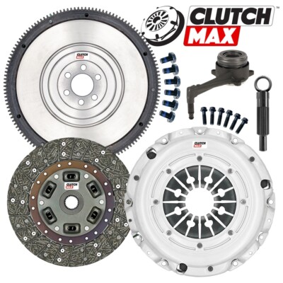 STAGE 2 CLUTCH KIT+SLAVE+SOLID FLYWHEEL for 2006-2008 VW GTI MK5 2.0L TURBO TFSI