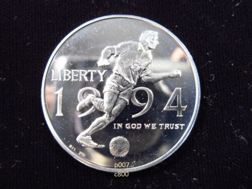 USA $1/2 Dollar 1994 S Proof BU World Cup USA94 Soccer Football America Coin - Picture 4 of 5