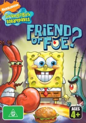 spongebob Squarepants-Friend or Foe? (DVD, 2003)