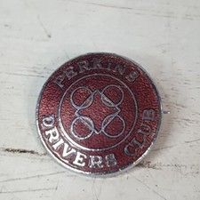 Perkins Drivers Club Enamel Pin Badge C1970s