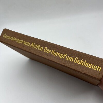 #ad The Battle for Silesia by Major General Hans Von Ahlfen Panzer German $49.91