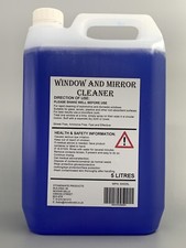GLASS CLEANER 5l Window cleaner Streak Free Liquid 5 Litres				
