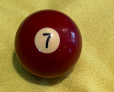 Replacement 7 Billiard Pool Ball 2 1/4" Diameter