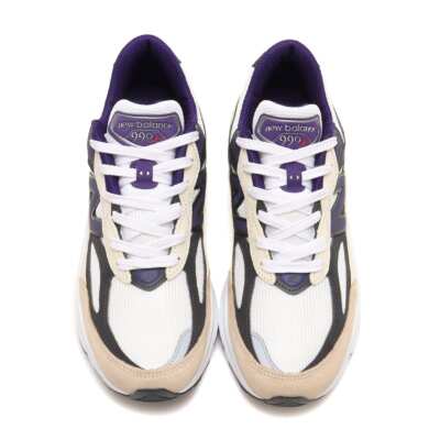 New Balance 990V6 White Black Plum Phantom width D U990WB6 Sneaker