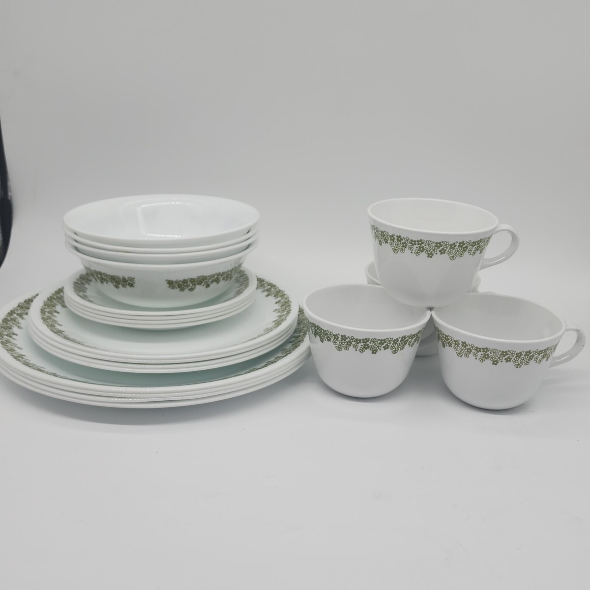 ♻️ Corelle Spring Blossom/Crazy Daisy 20-Pc Dinnerware Set