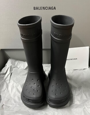Balenciaga Schuhe, Crocs, 36, Schwarz