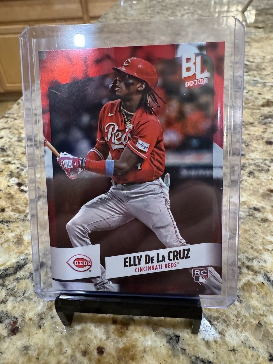 ELLY De La CRUZ 2024 Topps Big League #300 Super Rare Red Foil Rookie SP  RC | eBay