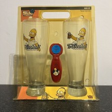 The Simpsons 2009 – Set 2 Bicchieri + Apribottiglia Parlante Fox
