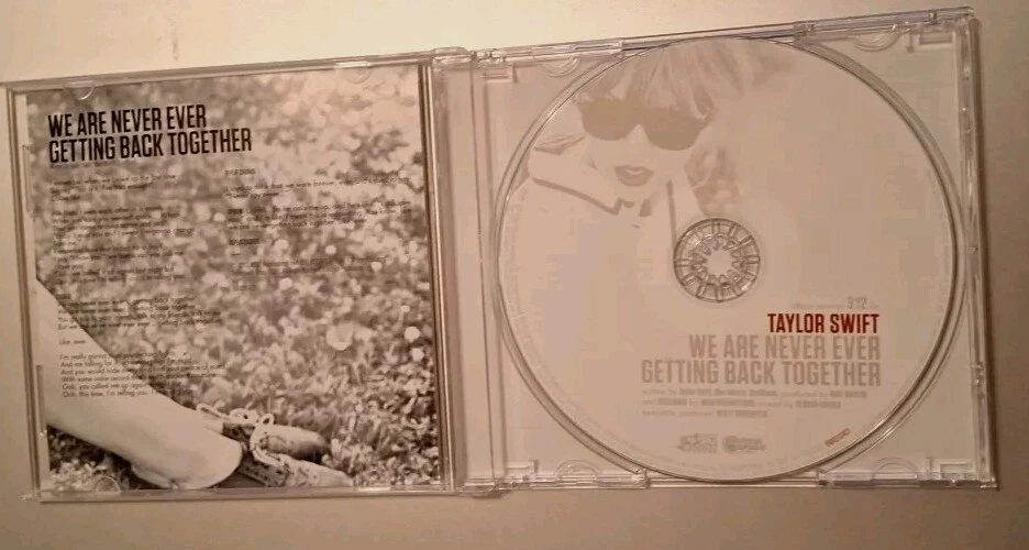 Taylor Swift - We Are Never Ever Getting Back Together (CD Single, 2012) Radio - Image 3 of 4