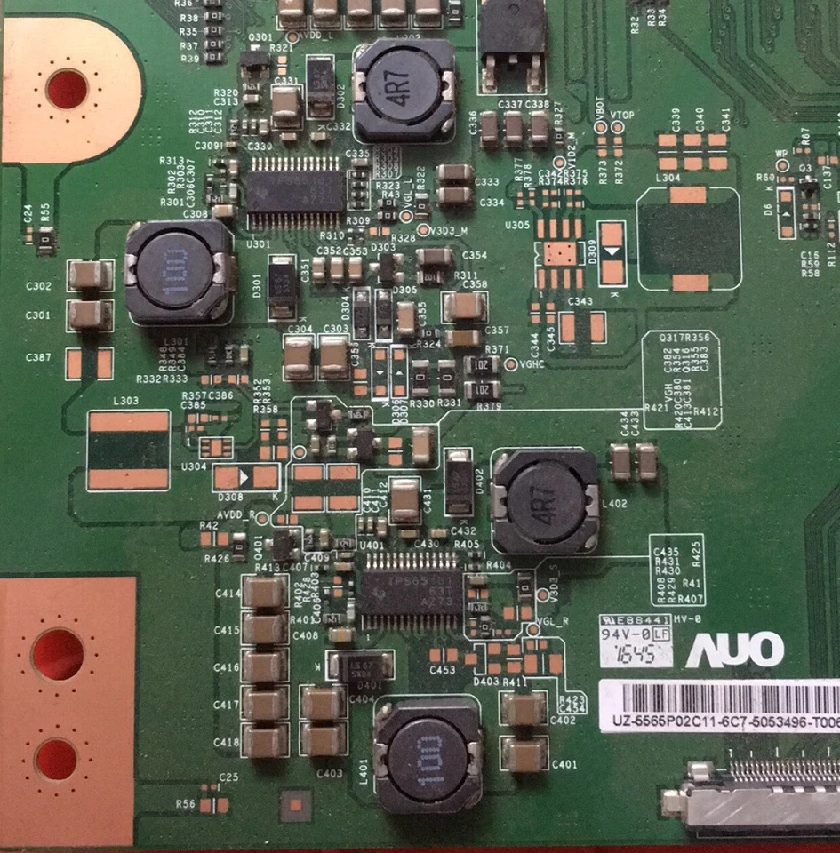 AUO T650HVF01.2 65T10-C01 55.65T10.C06 T-Con Board for Vizio D650I-B2 - Image 3 of 3
