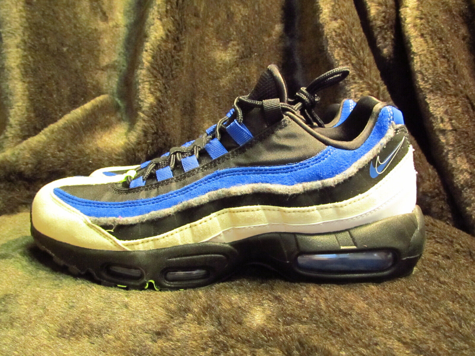 Buy Air Max 95 SE 'Double Swoosh - Black Game Royal' - DQ0268 001