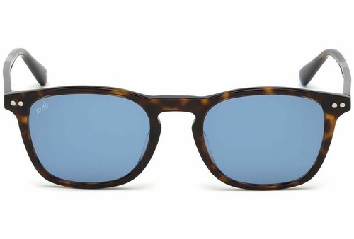 Occhiali da sole per uomo Web tartarugati lenti blu quadrati occhiale  tartaruga | eBay