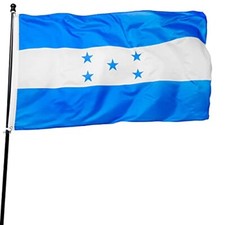 Bandera De Honduras De Poli ster estampada Honduras Flag 3 Pies x 5 Pies