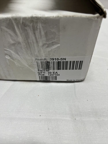 Hardware Resources 1-3/16" Satin Nickel Cabinet Knobs, 30 Pack - New - Picture 4 of 4