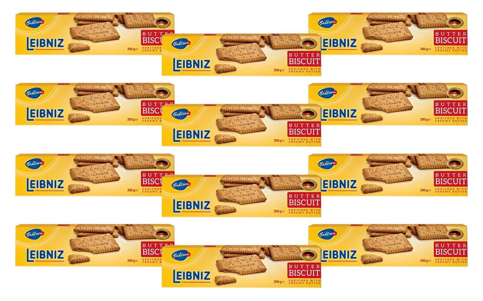 Bahlsen Leibniz Butter Biscuits 200g x 12 Packs