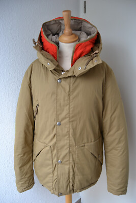 HOLUBAR, Jacke Utah, Parka, Herren, Gr. 5 (M), dunkelsand/ rot-orange, NEU