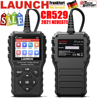 2026 LAUNCH CR529 OBD2 Diagnosegerät KFZ Motor Felercode Auslesen Und Löschen DE