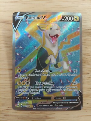 Boltund V 249/264 Fusion Strike NM Full Art Ultra Rare Pokemon Card | eBay Boltund V 249/264 Fusion Strike NM Full Art Ultra Rare Pokemon Card | eBay