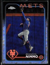 2024 Topps Chrome Logofractor Edition - #233 Brandon Nimmo