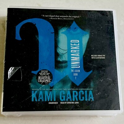 UNMARKED Unabridged CD Audiobook Kami Garcia BNIP The Legion Book 2 NEW