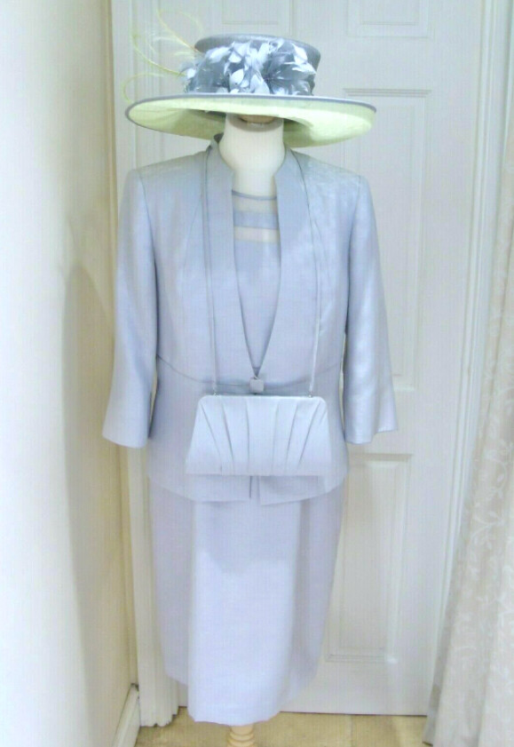 jacques vert silver grey jacket