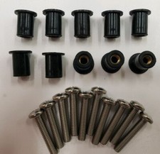 3/8" 10-Pack Well Nut for use on Sit on Kayaks, or other hard to reach areas.