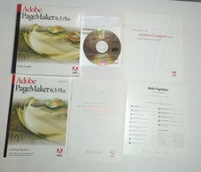 1999 Adobe PageMaker 6.5 Plus for Macintosh - Manuals, Educational Versio