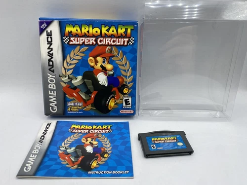 Mario Kart: Super Circuit GBA (Nintendo Game Boy Advance) Game + Manual + Box