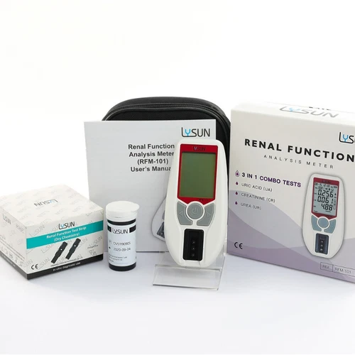 Wellness Monitor Test Creatinine & Urea & Uric Acid Meter Renal Analysis Tests