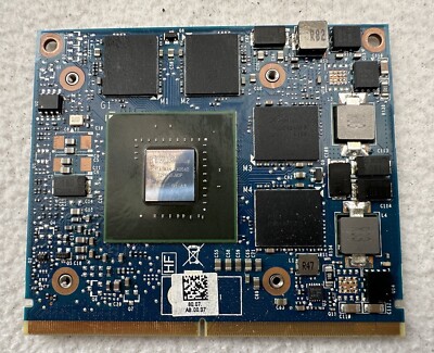 DELL Precision M4800 Nvidia Quadro K1100M 2GB GPU Grafikkarte 051Y08