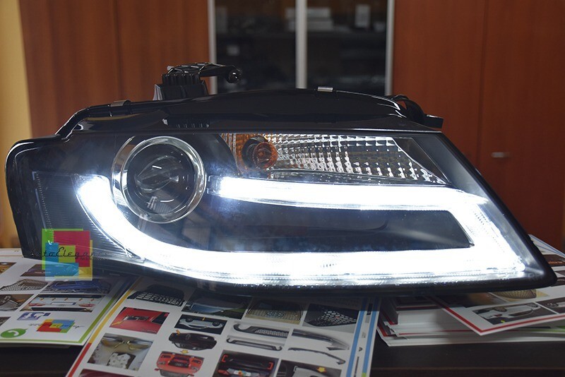 Conversione Fari Full LED 6000K Audi A4 B8 Avant Allroad Restyling - Foto 8