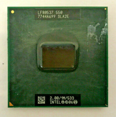 INTEL CELERON M 550 SLA2E Mobile - 2,00GHz - Sockel P #801