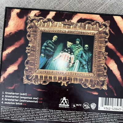 Firestarter [EP] by The Prodigy (CD, Apr-1996, Maverick