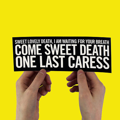 The Misifits Sticker! ''Last Caress'' glenn danzig, static age, horror punk, jerry