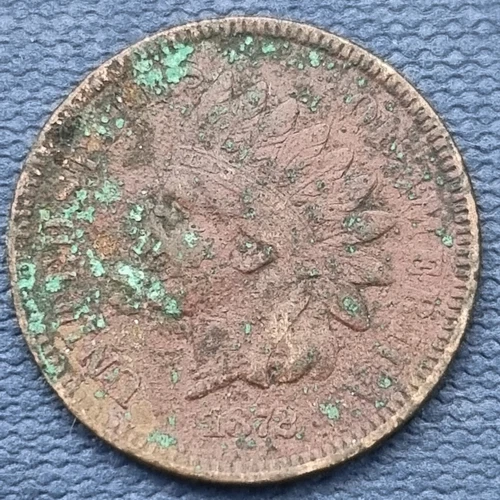 1872 Indian Head Cent 1c Better Grade  VF Details #56556