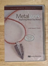 Metalwork - Exploring Metal Clay Basics w/ Susan J. Lewis (DVD,2010) New/Sealed