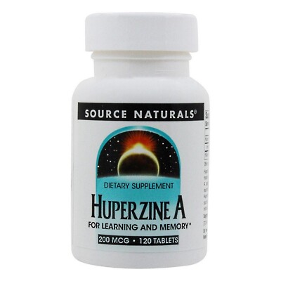 Source Naturals Huperzine A 200 mcg, 120 Tablets