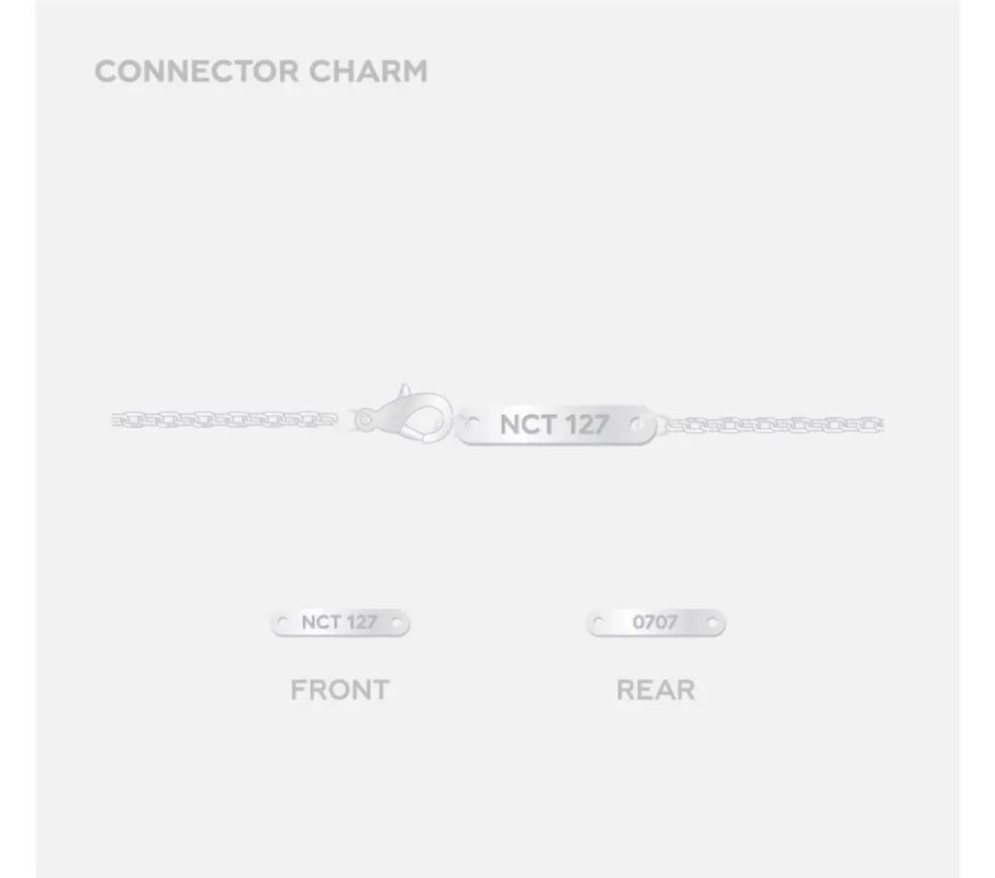 NCT 127 6th Anniversary OFFICIAL MD GOODS Necklace Set PHOTOCARD