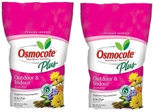 (2) Osmocote Plus 274850 8 lb Timed Release Outdoor Indoor Plant Food Fertilizer